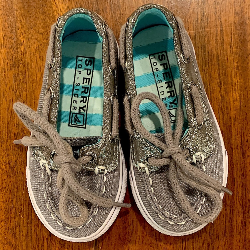 Speedy Topsider Silver/Gray Toddler size 5m